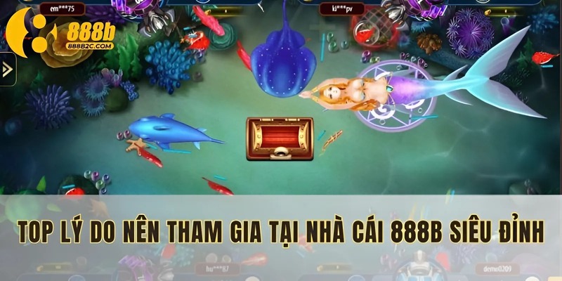 Top lý do nên tham gia tại nhà cái 888b siêu đỉnh